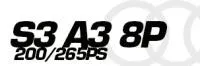 S3&nbsp;A3&nbsp;8P&nbsp;200/265PS