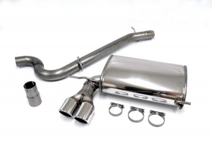 Sport exhaust for Audi A3 8PA Sportback 1.8TFSI 2.0TFSI ø 76mm stainless steel Quattro