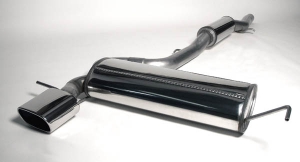 Sport Exhaust for Audi S3 210/225PS A3 Quattro 8L ø 70mm Stainless Steel with EC approval (no registration required)