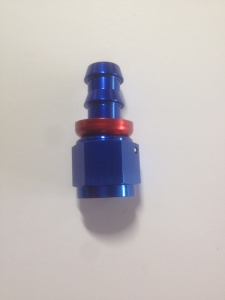 30x Aluminium fitting gerade D08 3/4 UNF auf 13mm Schlauchanschluss push on