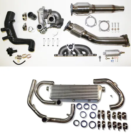 1.8T upgrade Turbo Kit für Golf 4, Audi A3, Seat Leon bis 250PS plug and play mit original Borgwarner K04-001