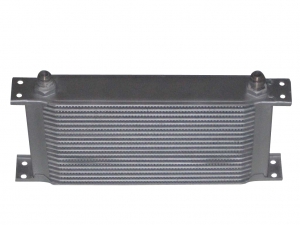 Oil cooler 10 rows 330x70x50mm D10 connections