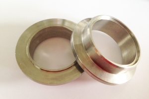 Welding flange V-Band inlet for GTX3071R, GTX3076R, GTX3576R, GTX3582R GEN II V-Band stainless steel 60-76mm