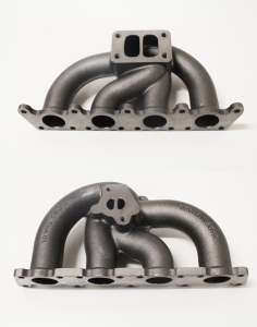 Turbo manifold Spa 1.8T Golf 4, Audi A3 T3 flange twin scroll + wastegate connection