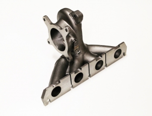 Stainless Steel Cast Exhaust Manifold suitable for Audi S3 8P, Leon Cupra R 1P1, Golf 6 R for Turbo EFR-6258 + EFR-6758 up to 1100°C.