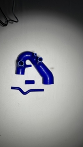 Silicone intake hose for Audi A4, A6 Passat 1.8T B5 + B6 150PS blue