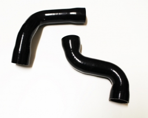 Silicone Hose Kit for Audi S3 TT 2 Turbo Pressure Hoses behind the Headlights, Black.