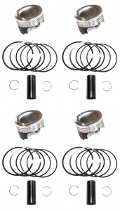 Wieseco Forged Pistons for Mini Cooper S R56 MK2 1.6L N12B16A N14B16A CR 9.8:1 ø 77.5mm