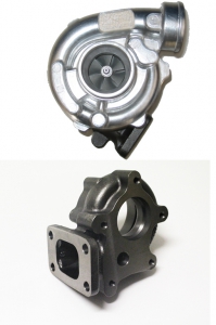 Turbocharger T3 320PS 42A/R-48A/R 360° racing bearing T3 flange