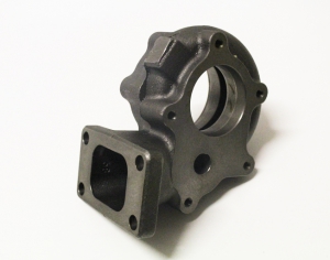 Abgasgehäuse für Turbolader T3/T4, GTR-485, GTR-510,- GTR-525, GTR-550 63A/R T3 Flansch