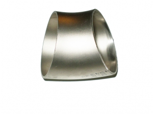 Stainless steel pipe bend 45° degree ø 50x2mm V2A