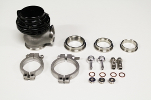 Wastegate, V-band 38mm (aka V38 aka MVS 38mm) schwarz