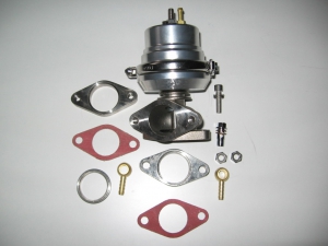 Wastegate 38mm Edelstahl gefräst regelbar für VR6 16v Turbo