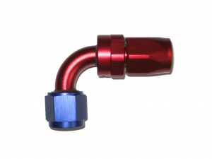 Aluminium Fitting Alu 90° pipe bend D04 7/16 UNF Aluminium fitting Alu connection