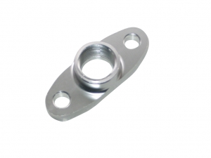 Flange for oil return for T3/T4 made of aluminum 1/2 NPT + GT40 GT42