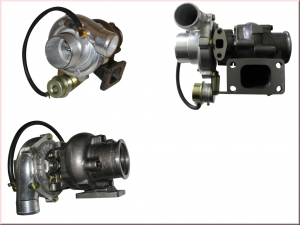 Turbolader T3/T4 400PS mit Wastegate 60A/R-63A/R 360° Renngelagert T3 Flansch - Vband Anschluss