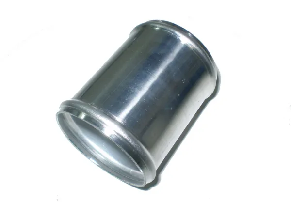 Alurohrverbinder ø 70mm - L 80mm - 1,5mm Wandstärke gebördelt