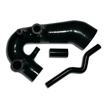 Ansaugschlauch Silikon für Audi A4, A6 B5 B6 Passat 1.8T 150PS-193PS schwarz ø 45mm Turboeinlass (Originalgröße) / OHNE Schellenset