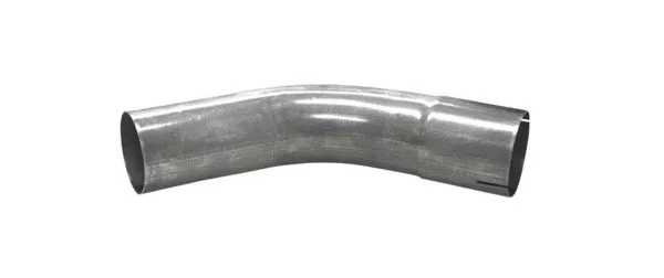 Edelstahlrohrbogen 45° ø 63mm 2,5" für Auspuff Schenkelänge 250mmx1,5mm Wandung