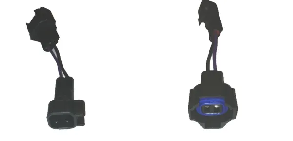 Einspritzventilstecker + Anschluss für Bosch Jetronic EV1 bei R32 / 2.8 Turbo