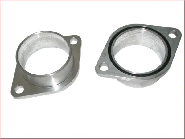 Flansch für Verdichtergehäuse für GT2560R 2-Loch 67mm Anschlussdurchmesser außen
