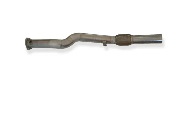 Hosenrohr Downpipe für Audi A4 A6 1.8T B5, Passat 1.8T 3B 3BG ø 76mm 3" ab Turbo aus Edelstahl Ohne Kat 76 mm
