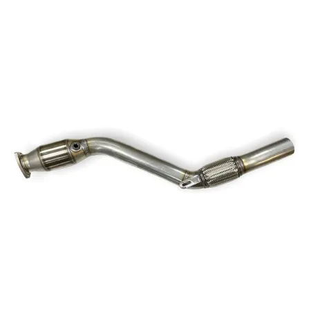 Hosenrohr Downpipe für Audi A4 A6 1.8T B5, Passat 1.8T 3B 3BG ø 76mm 3" aus Edelstahl mit 200 Zellen Kat