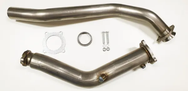 Hosenrohr Downpipe für Audi A4 B7 1.8 TFSI 118KW ø 63,5mm edelstahl 54 mm