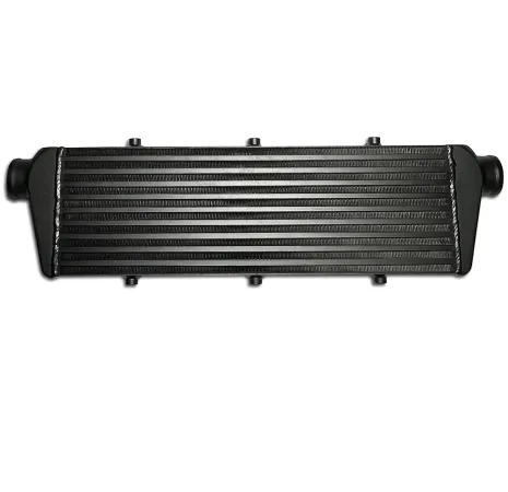 Ladeluftkühler 550x180x65mm Alu - Anschlüsse 57,5mm intercooler SCHWARZ
