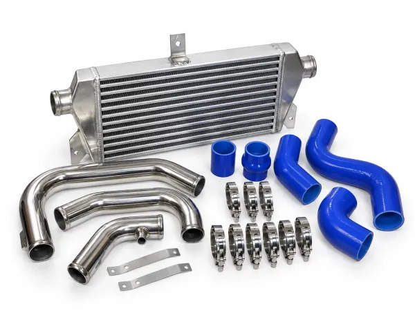 Ladeluftkühler Kit - FMIC für Passat 3BG 5B GP 1.8T bis 10% Mehrleistung ø 51mm Rohrdurchmesser