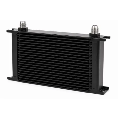 Ölkühler 30 Reihen 330x210x50mm - D08 Anschlüsse schwarz