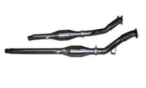 Hosenrohr Downpipe 2.7L Bi-turbo für Audi S4 RS4 200 Rennkat