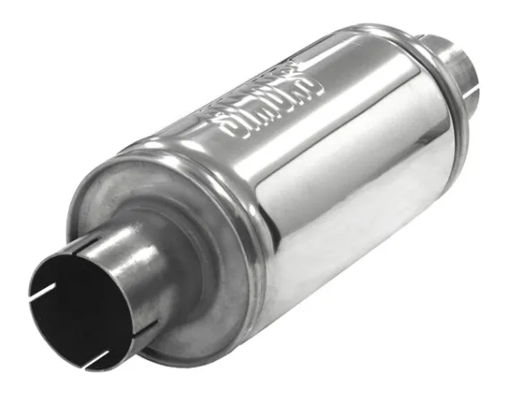 Schalldämpfer universell Simons ø 63,5mm 2,5" rund 125mm L 250mm Edelstahl