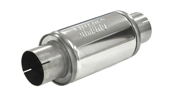 Schalldämpfer universell Simons ø 89mm 3,5" "Grandonett" rund 125mm L 250mm Edelstahl