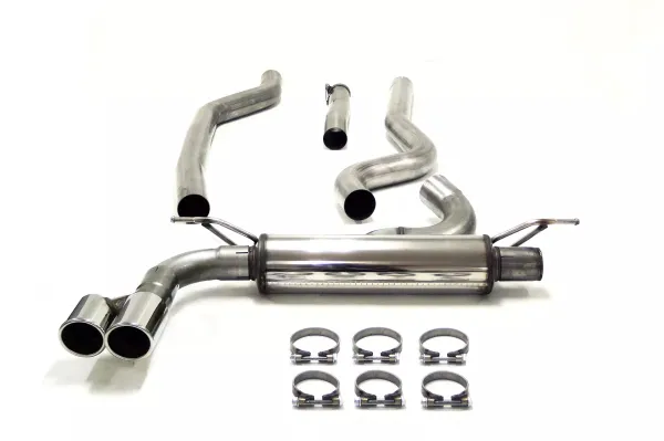 Simons Edelstahl Sportauspuffanlage 2x 80 mm für BMW F33 420D