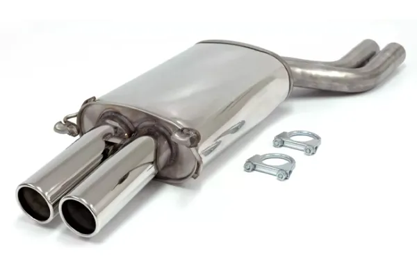 Simons Edelstahl Sportendtopf 2x80 mm für Audi A8 2WD/Quattro 2.5TDI/2.8/3.7/4.2I
