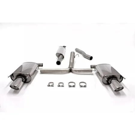 Simons Edelstahll Sportauspuff Duplex 90x 120 mm Oval Opel Insignia Caravan 4x4 1.6T, 2.0T, 2.8 EG Betriebserlaubnis