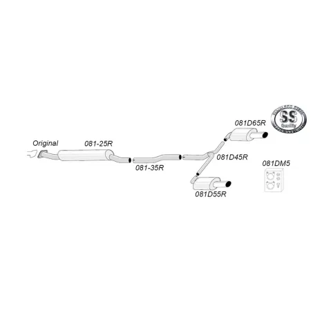 Simons Edelstahll Sportauspuff Duplex 90x 120 mm Oval Opel Insignia Caravan 4x4 1.6T, 2.0T, 2.8 EG Betriebserlaubnis