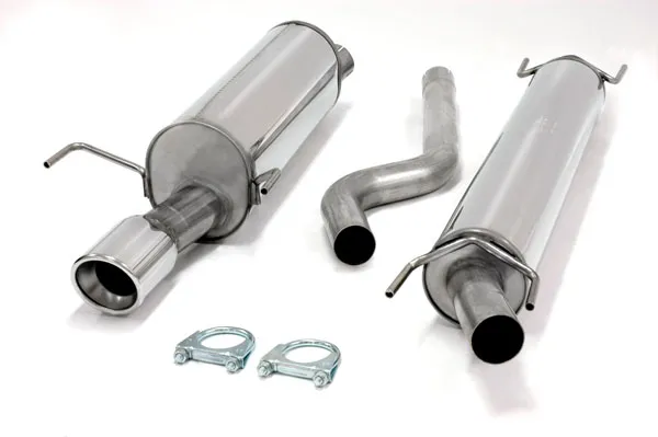 Sportauspuff Simons für Opel Astra H Caravan 1.6L 2.0L Turbo ø 63,5mm aus Edelstahl mit EG-Genehmigung (eintragungsfrei)