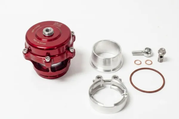 Tial Q BOV Blow off Ventil original mit Aluflansch - rot