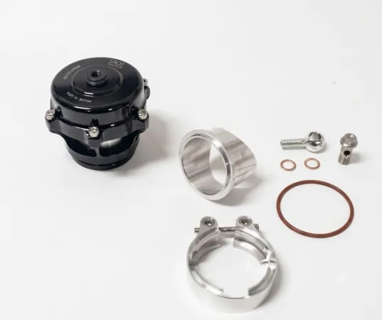Tial Q BOV Blow off Ventil original mit Aluflansch - schwarz
