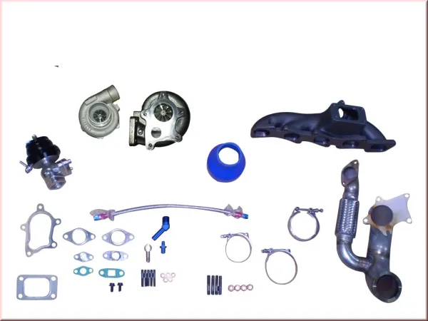 Turbo kit für Fiat Coupe 20v + Turbo bis 420PS mit Garrett GT2871R + Krümmer + Wastegate