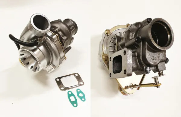 Turbolader GTR-485 HF (GT3076, GT30) 485PS 360° Renngelagert mit Wastegate T3 Flansch