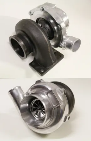 Turbolader GTX3076 HF High Flow 60A/R - 82A/R T3 Flansch kugelgelagert
