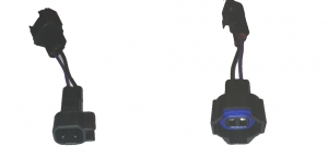 6x Fuel injector connectors EV1 OBD1 for N57 pulse valve with R32/2.8 Turbo, pre-soldered
