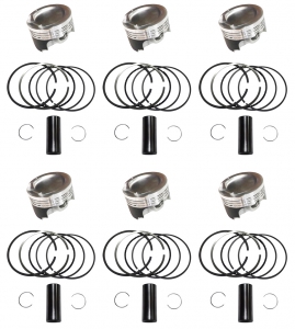 Wiseco Forged Pistons Turbo Pistons Golf 2.8L 2.9L VR6 KR/PL 82mm CR 9.01 20mm