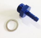 Adapter M18x1.5mm to 8mm hose connection for fuel pumps