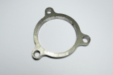 Flansch 3 Loch aus Edelstahl 9mm dick ø 58mm innen Lochmaße 70x70x70mm