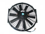 Motorsport fan 12v 80 watts ø 215mm - blades ø 185mm depth 65mm suction and blowing