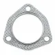Dichtung 3 Loch für Audi 1.8T zwischen Kat und Downpipe - 60mm Innendurchmesser